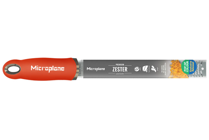 Râpe-Zesteur Microplane Premium Pop of Colour Orange Sanguine - 20,3cm