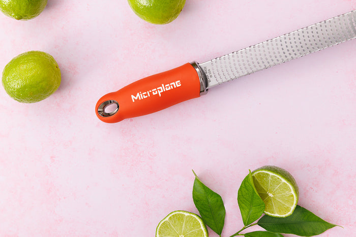 Râpe-Zesteur Microplane Premium Pop of Colour Orange Sanguine - 20,3cm