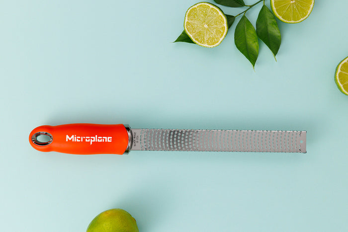 Râpe-Zesteur Microplane Premium Pop of Colour Orange Sanguine - 20,3cm
