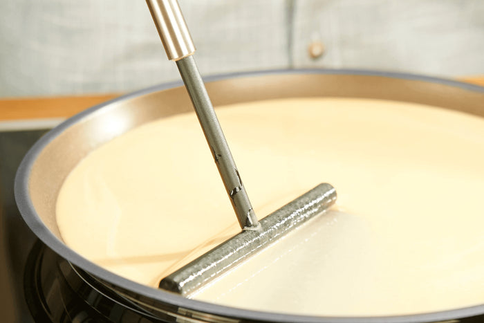 Râteau à crêpes Rösle en silicone et acier inoxydable