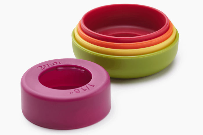 Rouleau à pâtisserie réglable Joseph Joseph PrecisionPin multicolore