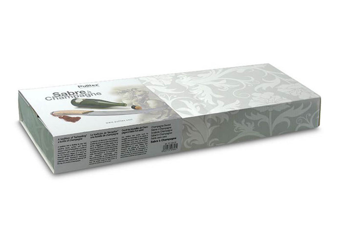 Sabre à champagne Pulltex avec coffret en bois
