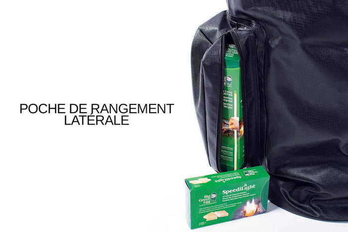Sac de rangement étanche Big Green Egg pour charbon de bois