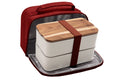 Sac isotherme Akinod 11:58 terracotta + Bento blanc 1,4L