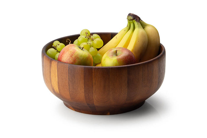 Saladier Continenta en bois d'acacia Ø26x11,5cm