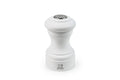 Salière Peugeot Bistro en bois de hêtre blanc mat 9cm