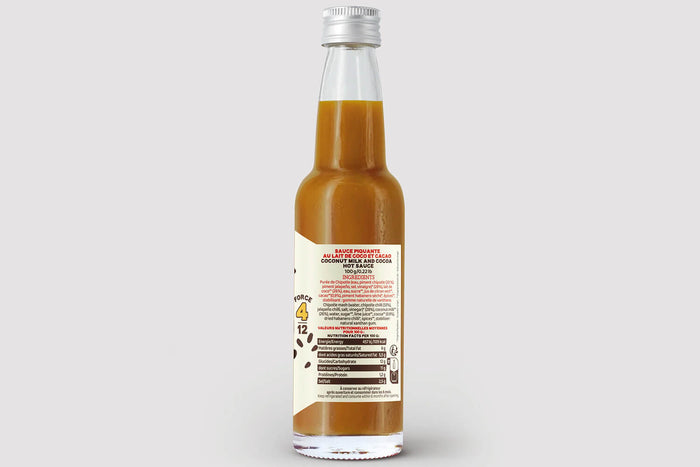 Sauce Martin Diablito force 4/12 piment Chipotle et cacao 100g