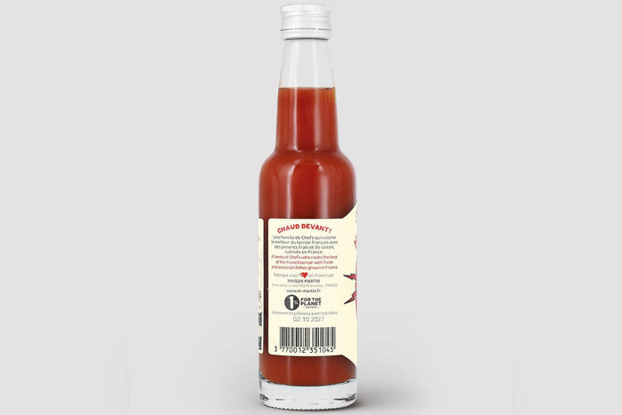 Sauce Martin Foudre force 9/12 piment Habanero 100g