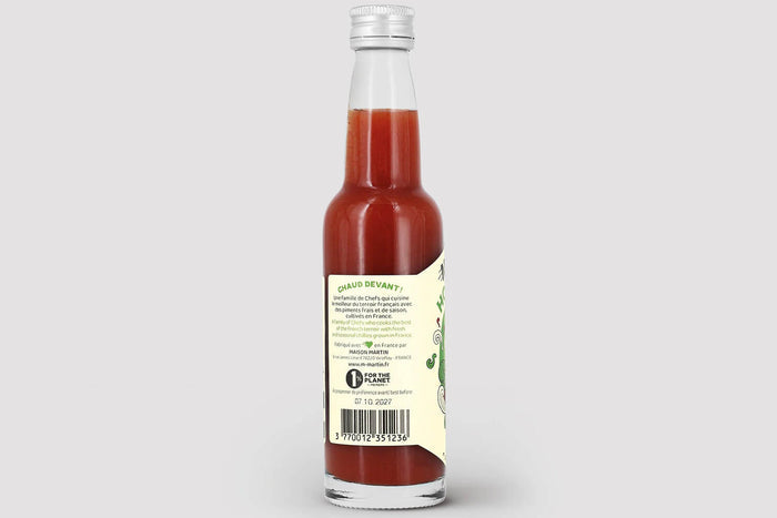 Sauce Martin Hegoa force 3/12 piment Gorria 100g