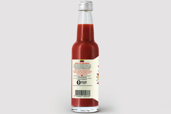 Sauce Martin Inca Reaper force 11/12 piment pur cru 100g