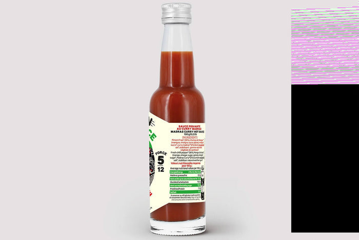 Sauce Martin Indienne force 5/12 piment mangue et curry 100g