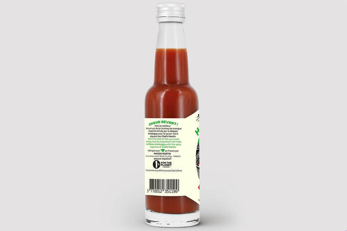 Sauce Martin Indienne force 5/12 piment mangue et curry 100g