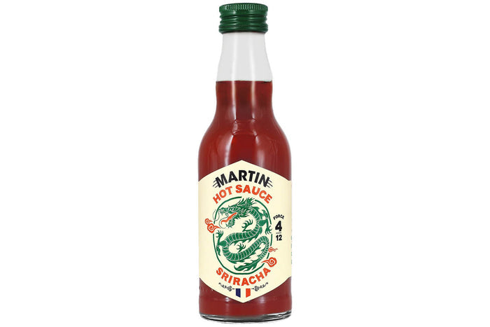 Sauce Martin Sriracha XXL force 4/12 piments rouges 200g