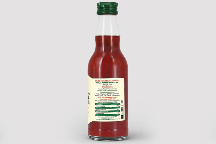 Sauce Martin Sriracha XXL force 4/12 piments rouges 200g