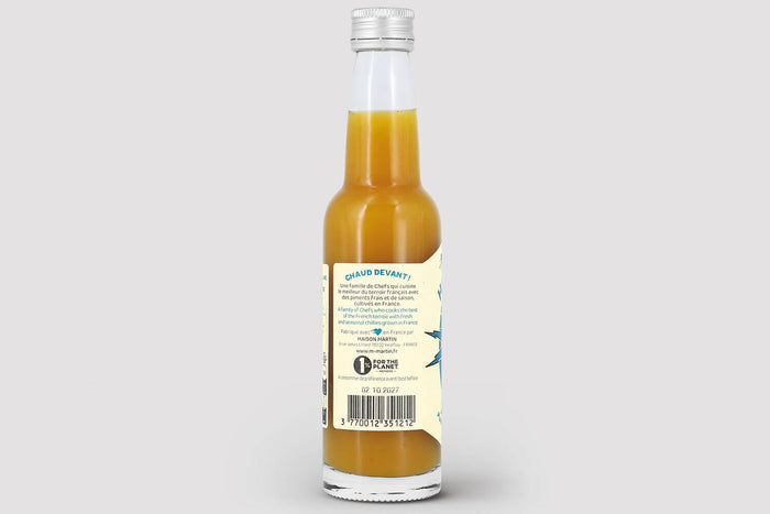 Sauce Martin Tonnerre force 8/12 piment Habanero jaune 100g