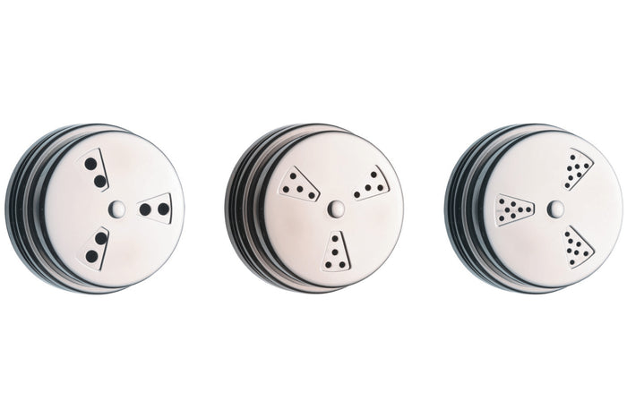 Saupoudreuse KitchenCraft 3 en 1 en acier inoxydable