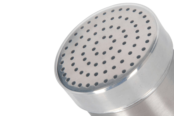 Saupoudreuse KitchenCraft à trous moyens en acier inox + couvercle polymère