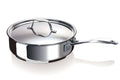 Sauteuse Beka Chef en inox avec couvercle 24cm