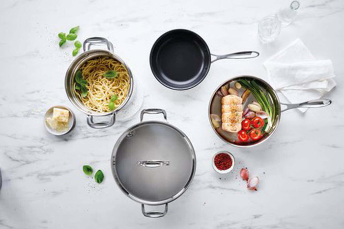 Sauteuse Beka Chef en inox avec couvercle 24cm