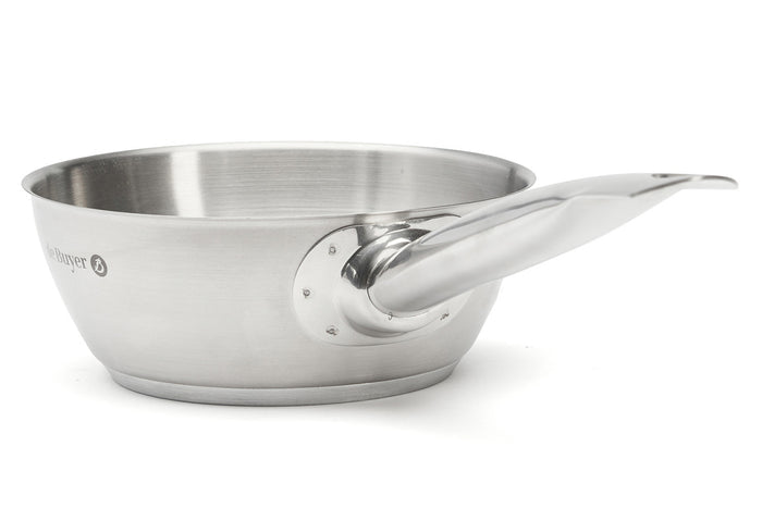 Sauteuse bombée De Buyer Prim'Appety en inox - 16cm