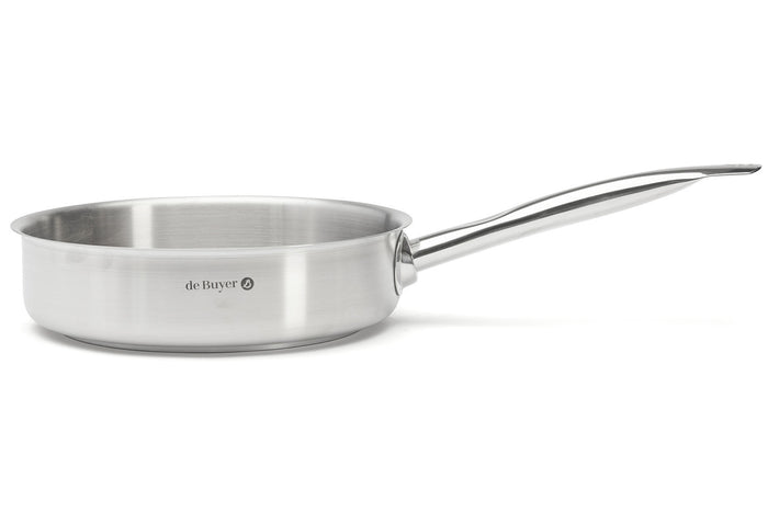 Sauteuse droite De Buyer Prim'Appety en inox - 24cm