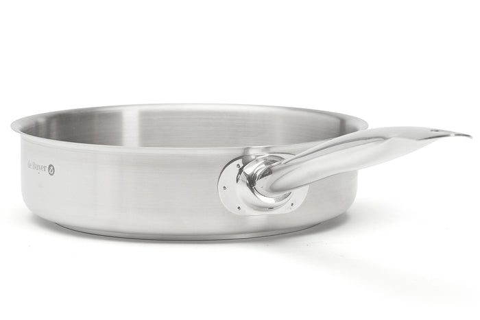Sauteuse droite De Buyer Prim'Appety en inox - 24cm