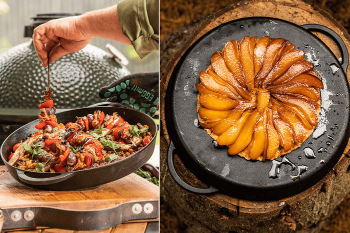 Sauteuse en fonte pour Big Green Egg Large, XLarge, et 2XLarge 36cm