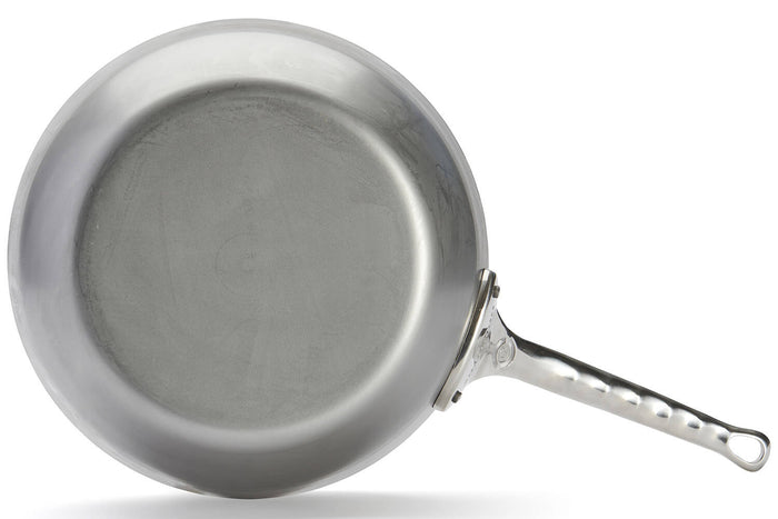 Sauteuse paysanne De Buyer Mineral B Pro 28cm en acier et poignée en fonte d'inox