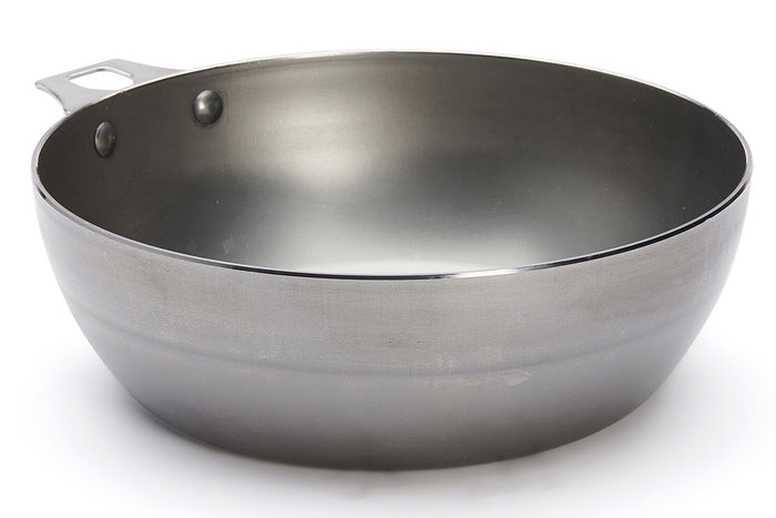 Sauteuse paysanne De Buyer Mineral B Twisty 24cm en acier