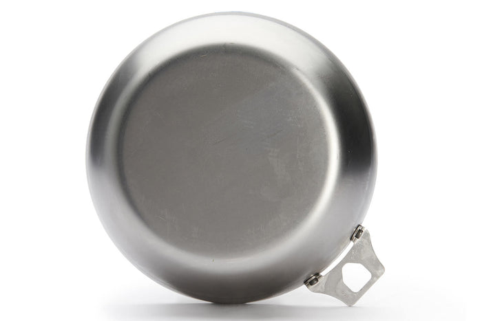 Sauteuse paysanne De Buyer Mineral B Twisty 24cm en acier