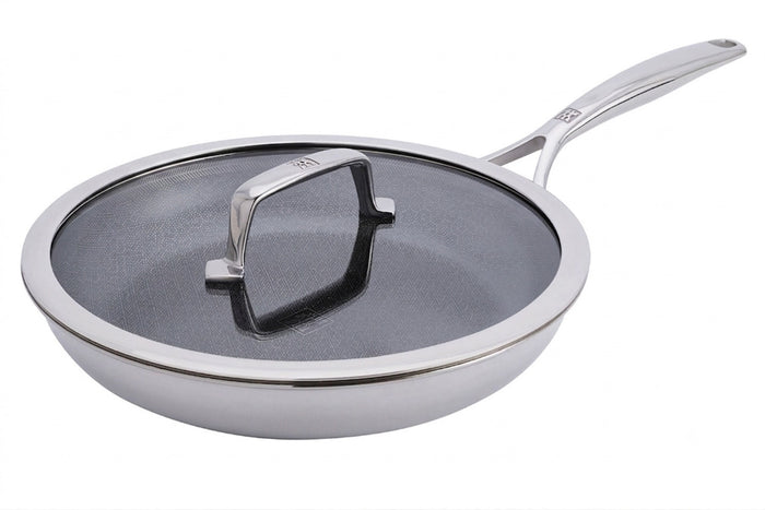 Sauteuse Zwilling Peak Ceraforce® HyCoat en inox et revêtement céramique avec couvercle en verre 26cm