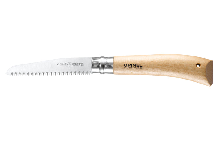 Scie pliante Opinel n°12 lame 12cm manche en hêtre