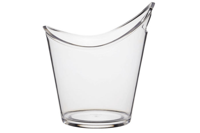 Seau à boissons et refroidisseur à vin Barcraft en acrylique transparent