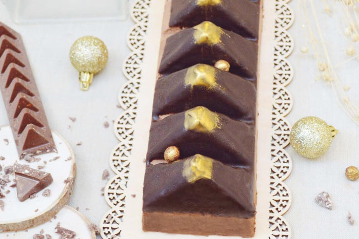 Set 2 moules à bûche Scrapcooking Royale 30cm