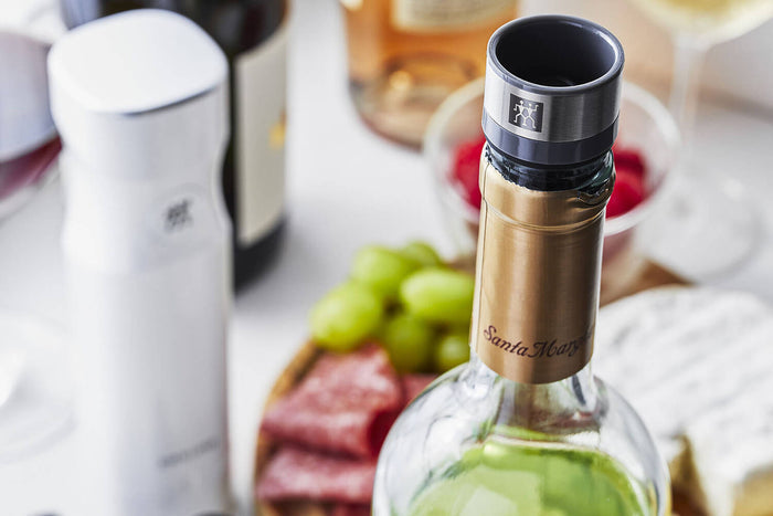 Set 3 bouchons de vin sous vide Zwilling Fresh & Save gris