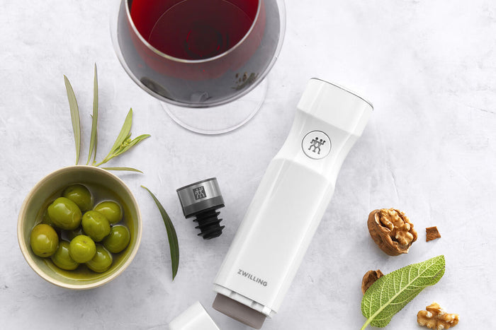 Set 3 bouchons de vin sous vide Zwilling Fresh & Save gris