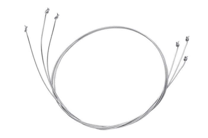 Set 3 fils Triangle pour lyre en acier inox 13cm
