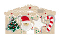 Set 4 emporte-pièces Scrapcooking en fer blanc - Noël