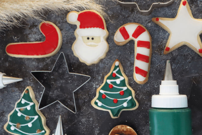 Set 4 emporte-pièces Scrapcooking en fer blanc - Noël