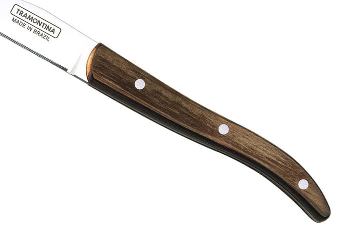 Set de 12 couteaux à steak Tramontina French lame micro dentelée
