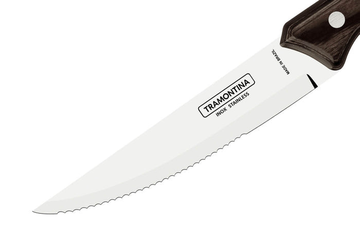 Set de 12 couteaux à steak Tramontina Jumbo lame crantée