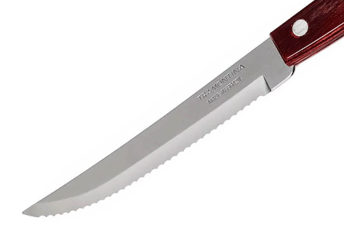 Set de 12 couteaux à steak Tramontina lame crantée