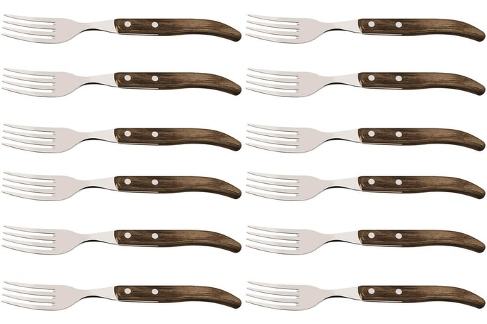 Set de 12 fourchettes à steak Tramontina French 22cm