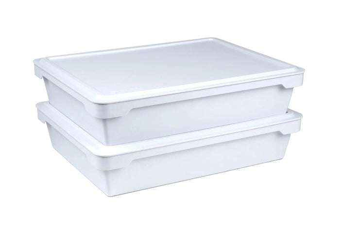 Set de 2 bacs à pâtons Ooni en PP 42,3 x 32,3 x 9,3cm