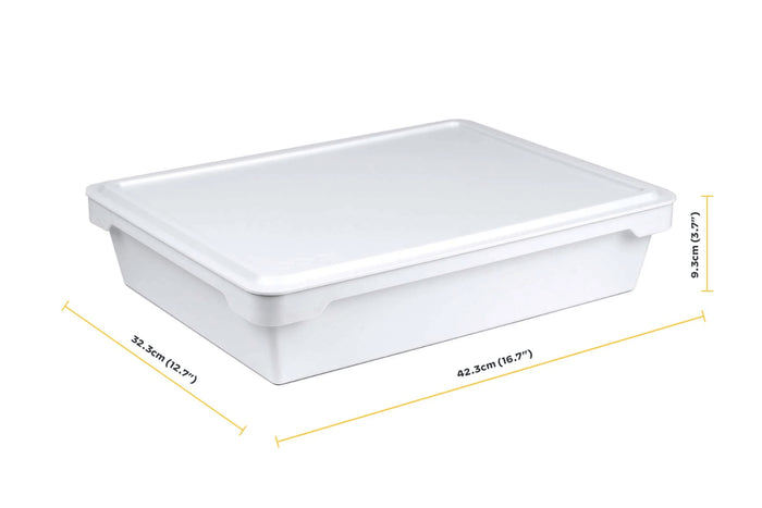 Set de 2 bacs à pâtons Ooni en PP 42,3 x 32,3 x 9,3cm
