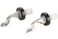 Set de 2 bouchons de bouteille Gefu Botelo en acier inox et polymère