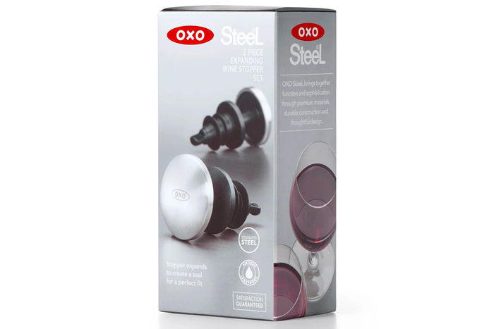 Set de 2 bouchons stoppeurs Oxo extensibles