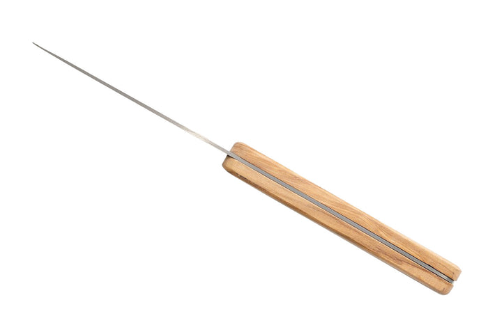 Set de 2 couteaux d'office Deejo Office Japonais manche en bois d'olivier et bois corail 9cm