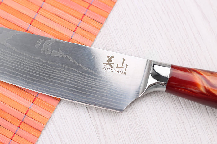 Set de 2 couteaux Kutoyama Red Flame chef + office