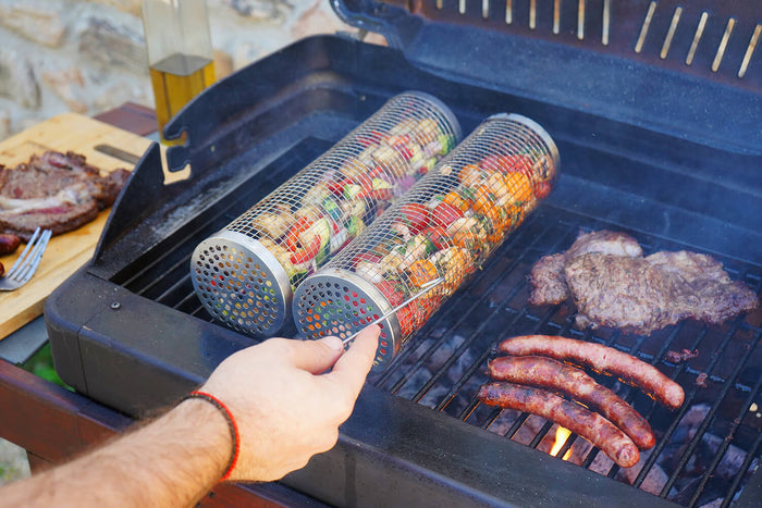 Set de 2 grilles de cuisson Cookut Roll Grill pour barbecue